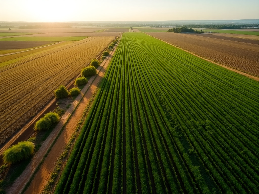 Campo agrícola argentino